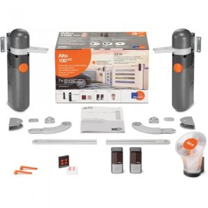 NiceHome Alto 100 24Vdc articulated arm swing gate kit