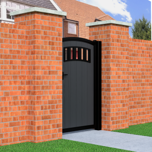 Bergen - Arch Top Side Composite Gate - Image 4