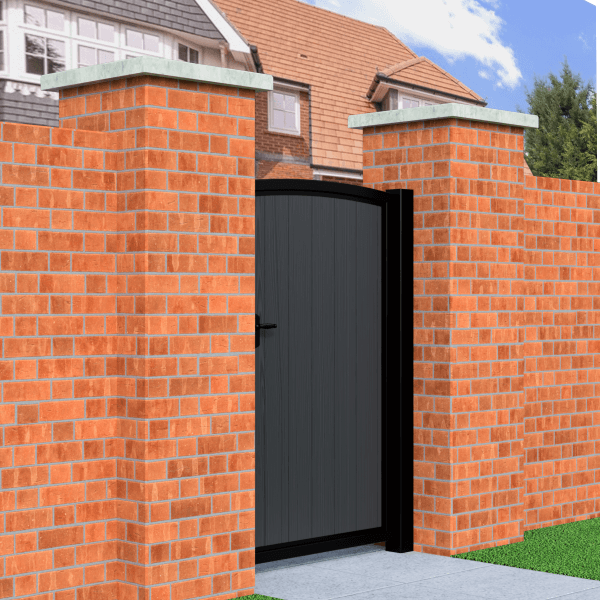 Arch Top Side Composite Gate