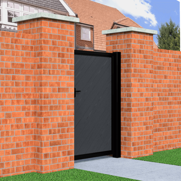 Flat Top Side Composite Gate