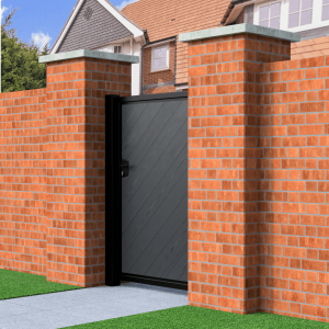 Flat Top Side Composite Gate