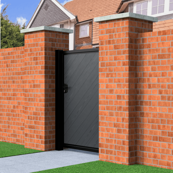 Flat Top Side Composite Gate