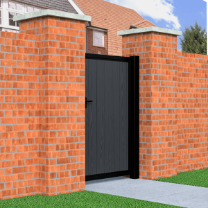 Flat Top Side Composite Gate