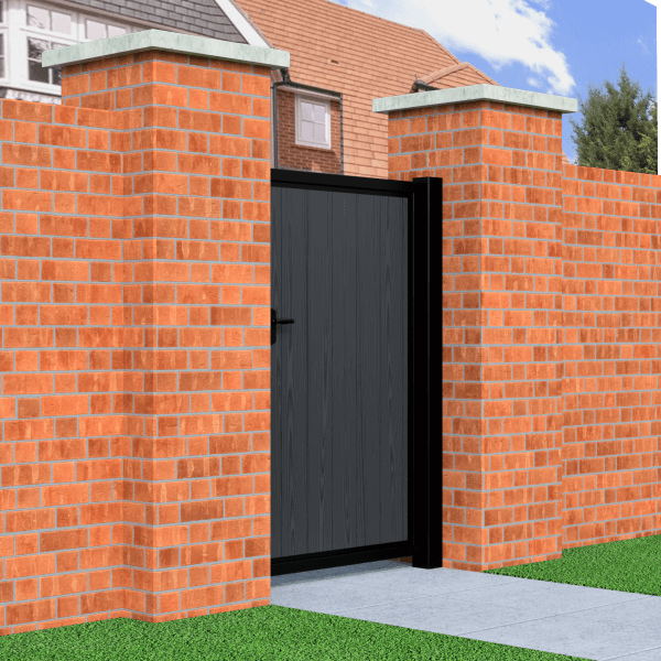 Flat Top Side Composite Gate