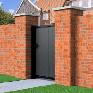 Flat Top Side Composite Gate