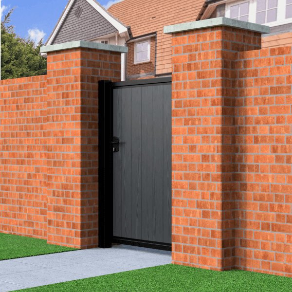 Flat Top Side Composite Gate