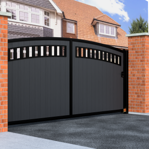Arch Top Composite Sliding Gate