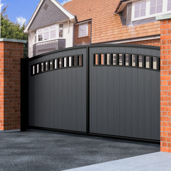 Arch Top Composite Sliding Gate