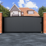 Arch Top Composite Sliding Gate