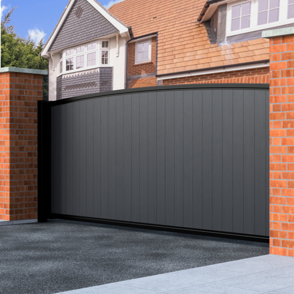 Arch Top Composite Sliding Gate