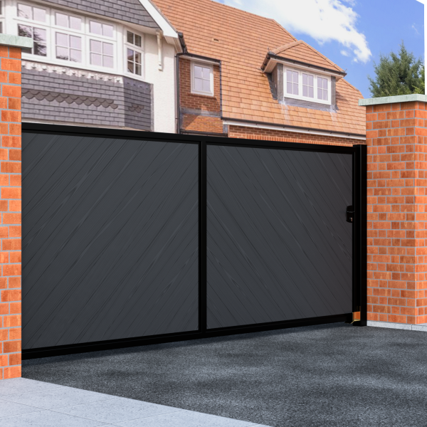 Flat Top Composite Sliding Gate