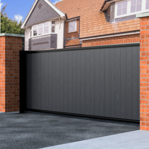 Composite Flat Top Sliding Gate