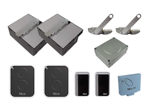 Swing gate underground automation
