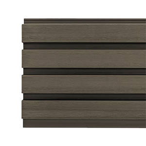 Walnut slatted composite