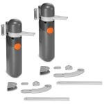NiceHome Alto 100 24Vdc articulated arm swing gate kit