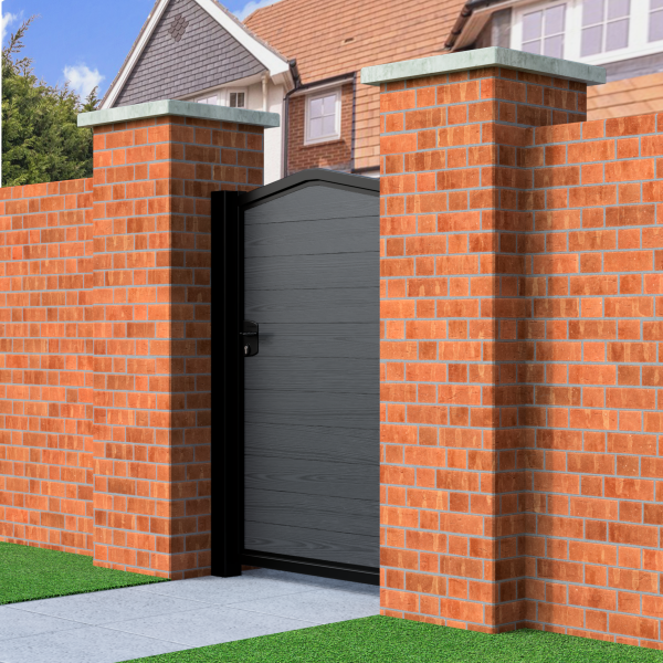 Point Top Pedestrian Composite Gate