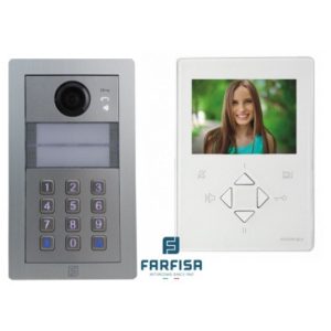 KIT DUO Alba 1way c/w keypad, Rainhood & ZHERO monitor