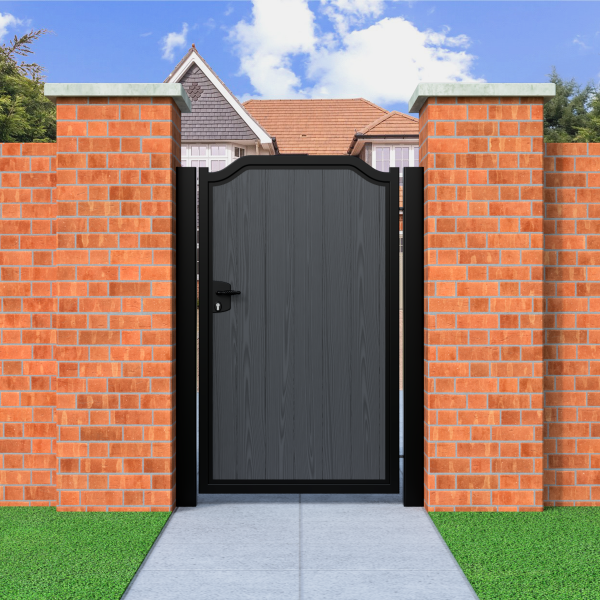 Bell Top Pedestrian Composite Gate