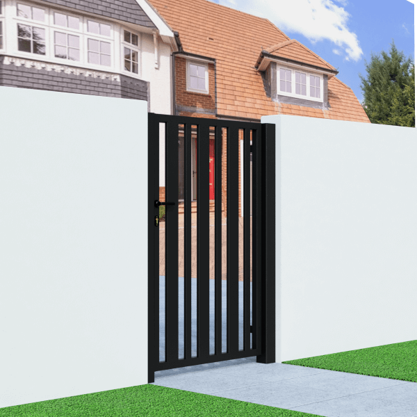 Metal Flat Top Side Gate