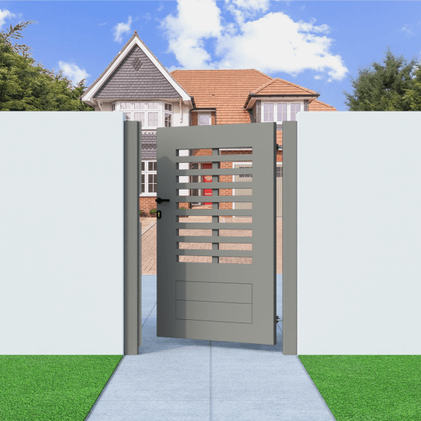 Metal Flat Top Side Gate