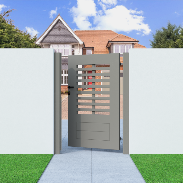 Metal Side Gate with Small Bars