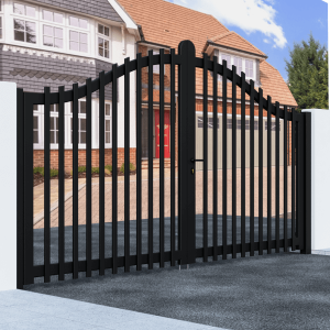 Arch Top Swing Metal Driveway Gate