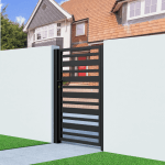 Metal Flat Top Side Gate