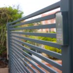 Flat Top Sliding Metal Driveway Gate