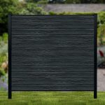 Black Composite Fence