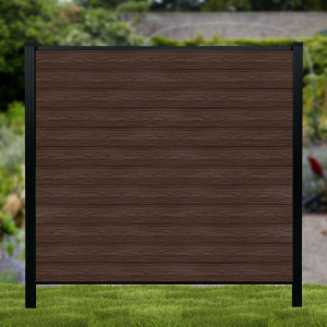 brown fence
