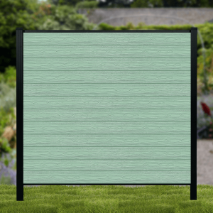 Classic Composite Fence - Green