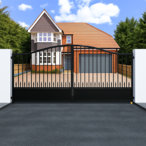 The Kipling - Wrought Iron Style Swing Gate