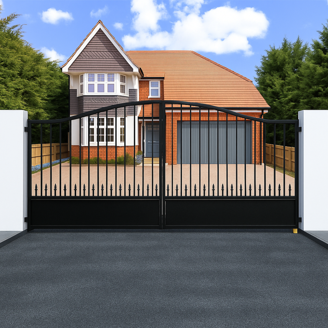 The Kipling – Wrought Iron Style Swing Gate