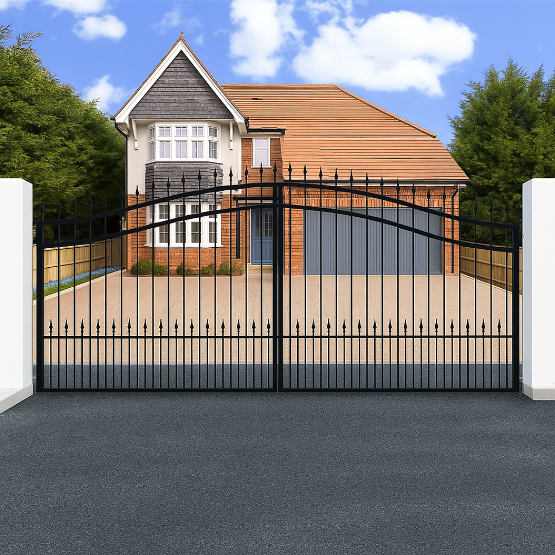 The Dickins – Wrought Iron Style Swing Gate